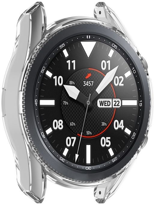 Samsung Galaxy Watch 3 41MM Hoesje Flexibel TPU Bumper Transparant afbeelding 3