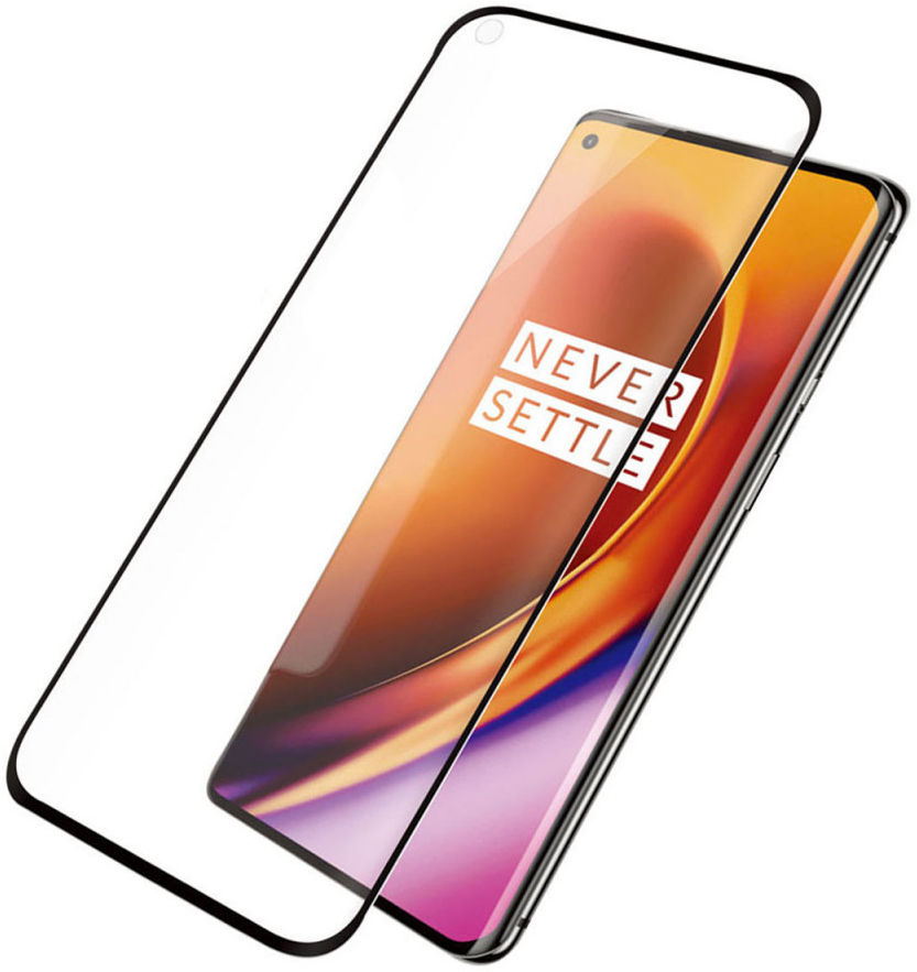 PanzerGlass OnePlus 8 Pro Screenprotector Case Friendly Zwart afbeelding 5