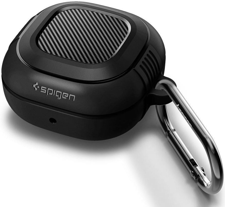 Spigen Samsung Galaxy Buds (FE / Pro / 2 / 2 Pro / Live) Hoesje Zwart afbeelding 3