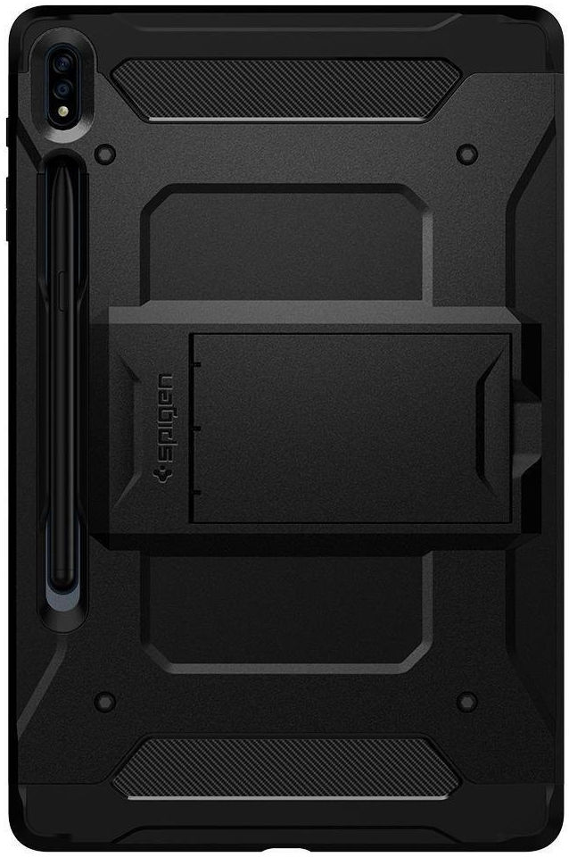 Spigen Tough Armor Pro Samsung Galaxy Tab S7 Plus Hoes Zwart afbeelding 2