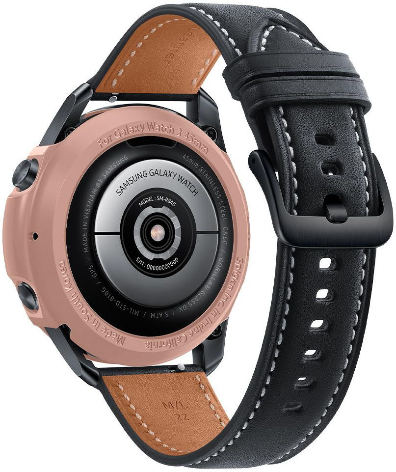 Spigen Liquid Air Samsung Galaxy Watch 3 45MM Hoesje Bronze afbeelding 5