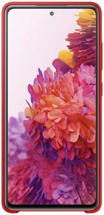Origineel Samsung Galaxy S20 FE Hoesje Silicone Back Cover Rood afbeelding 3