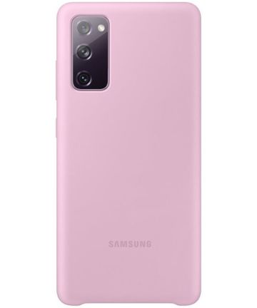 Origineel Samsung Galaxy S20 FE Hoesje Silicone Back Cover Roze Hoesjes