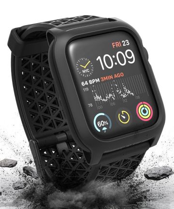 Catalyst Impact Protection Full Protect Apple Watch 44MM Hoesje Zwart Cases