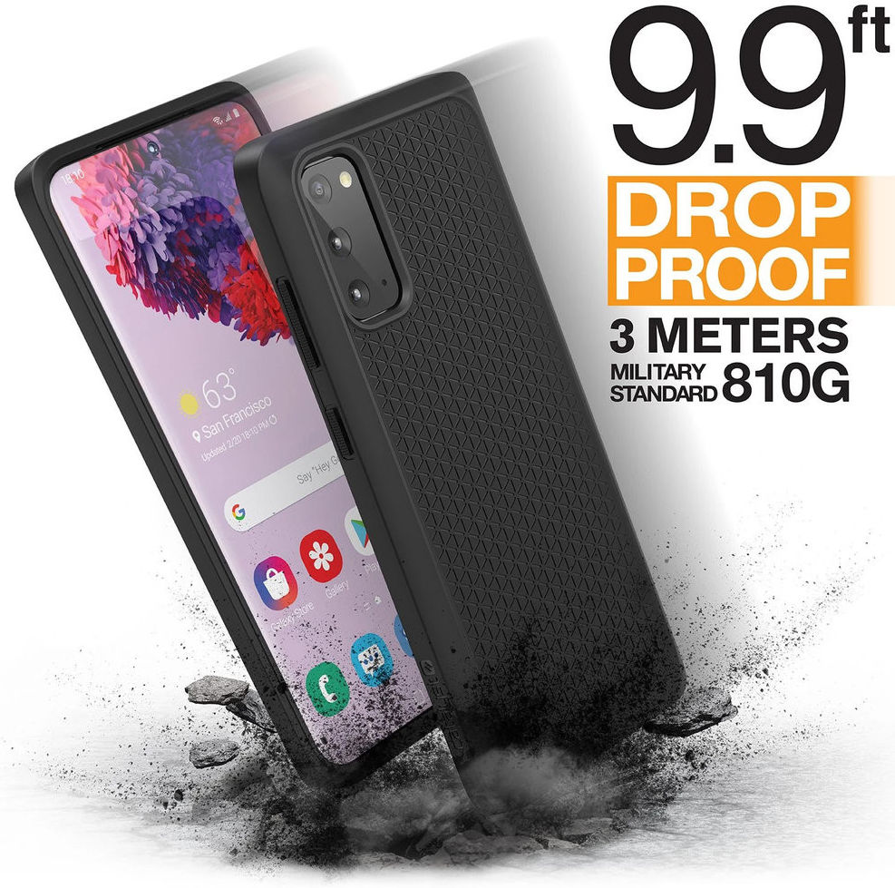 Catalyst Impact Protection Samsung Galaxy S20 Hoesje Zwart afbeelding 3