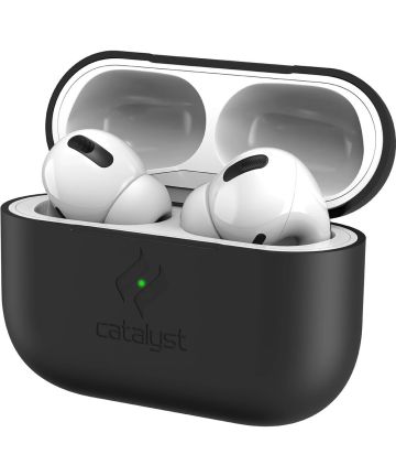 Catalyst Slim Case Apple Airpods Pro Siliconen Hoesje Zwart Hoesjes