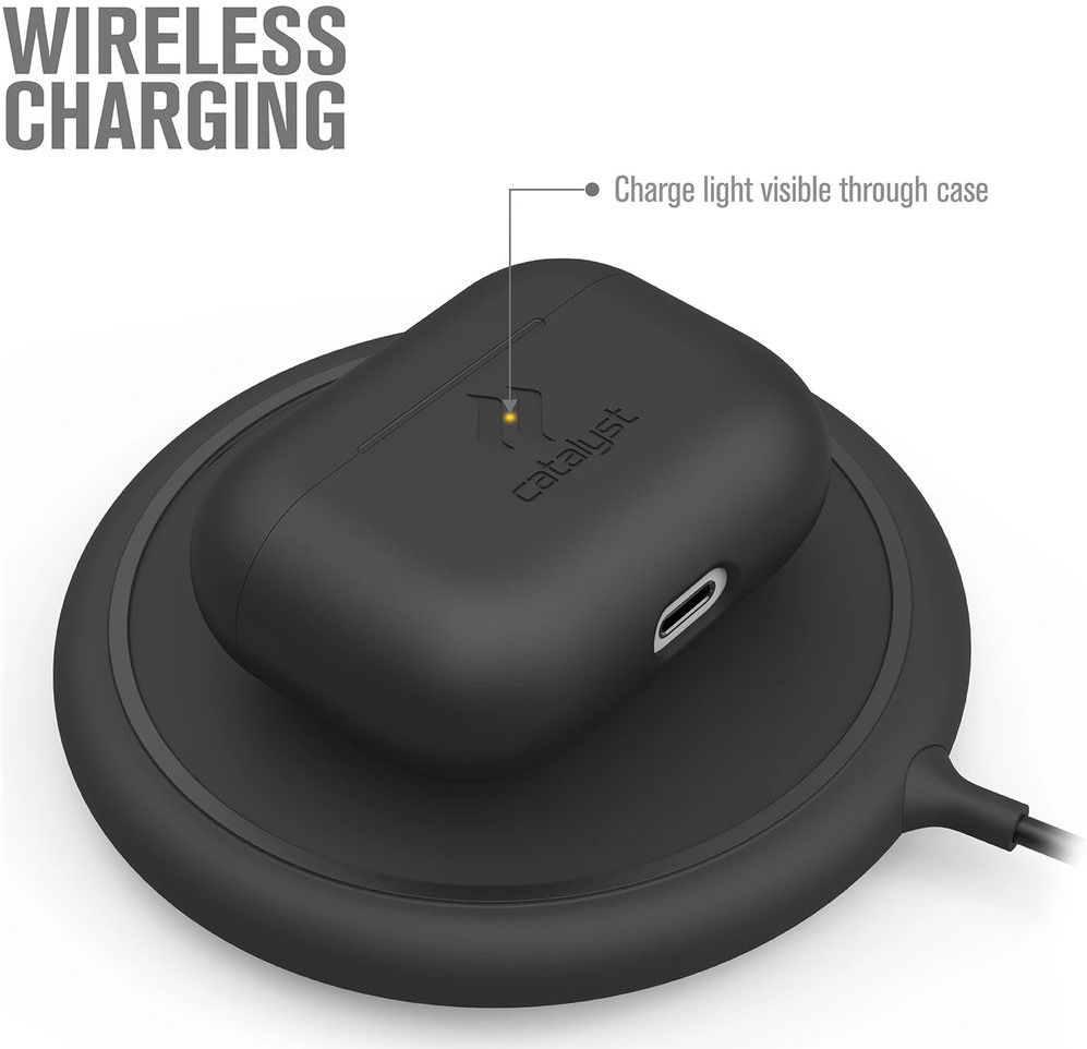 Catalyst Slim Case Apple Airpods Pro Siliconen Hoesje Zwart afbeelding 5