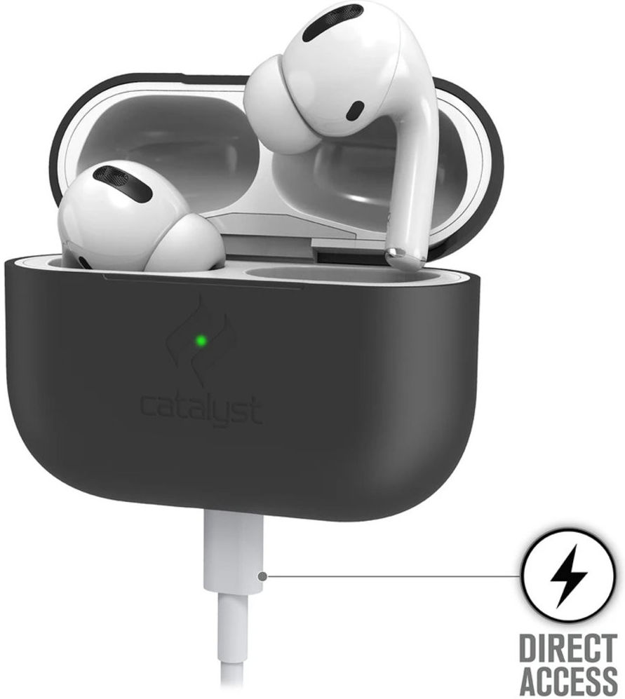 Catalyst Slim Case Apple Airpods Pro Siliconen Hoesje Zwart afbeelding 7