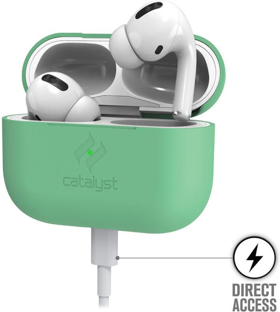 Catalyst Slim Case Apple Airpods Pro Siliconen Hoesje Mint Groen afbeelding 7