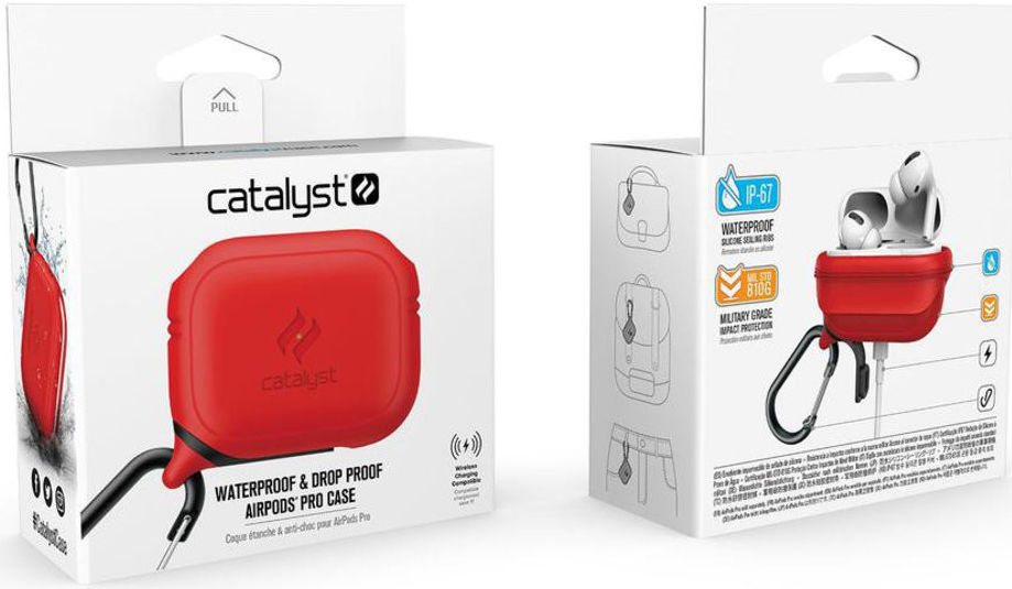 Catalyst Waterdicht Apple AirPods Pro Hoesje Rood afbeelding 11