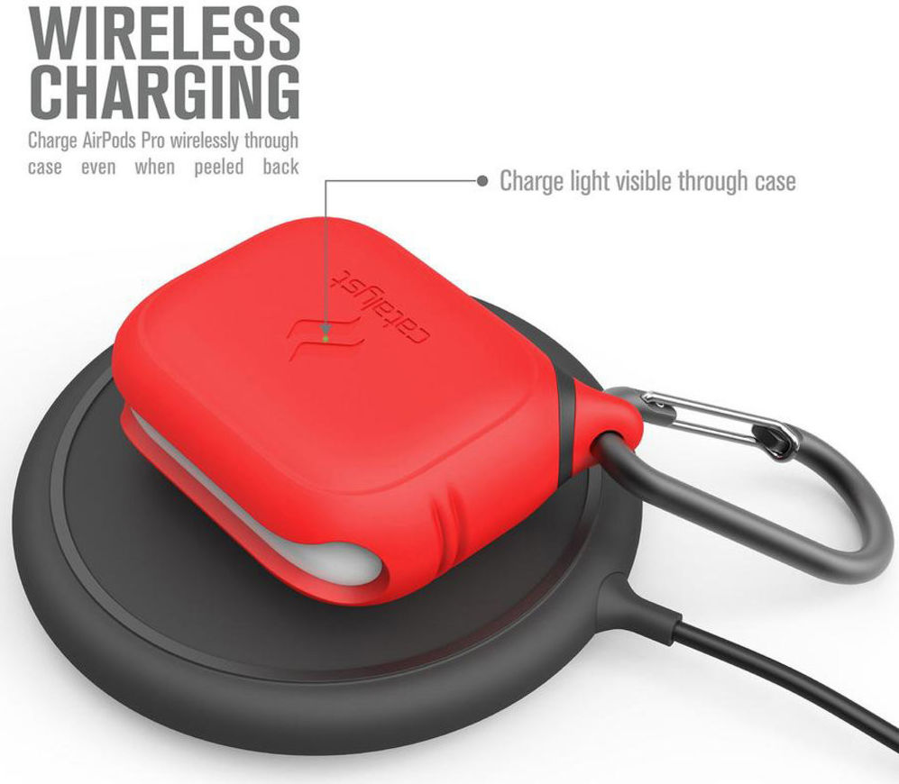 Catalyst Waterdicht Apple AirPods Pro Hoesje Rood afbeelding 6