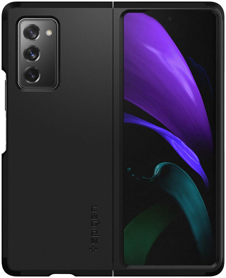 Spigen Tough Armor Samsung Galaxy Z Fold 2 Hoesje Zwart afbeelding 2