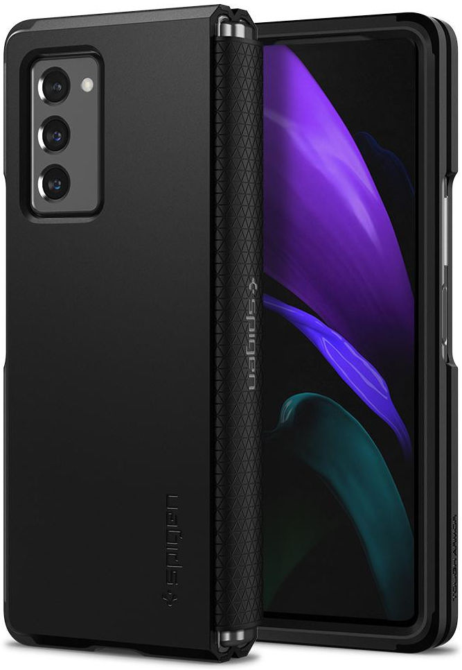 Spigen Tough Armor Samsung Galaxy Z Fold 2 Hoesje Zwart afbeelding 3