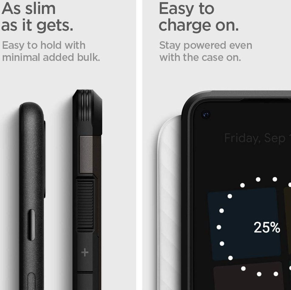 Spigen Tough Armor Google Pixel 5 Hoesje Gunmetal afbeelding 15