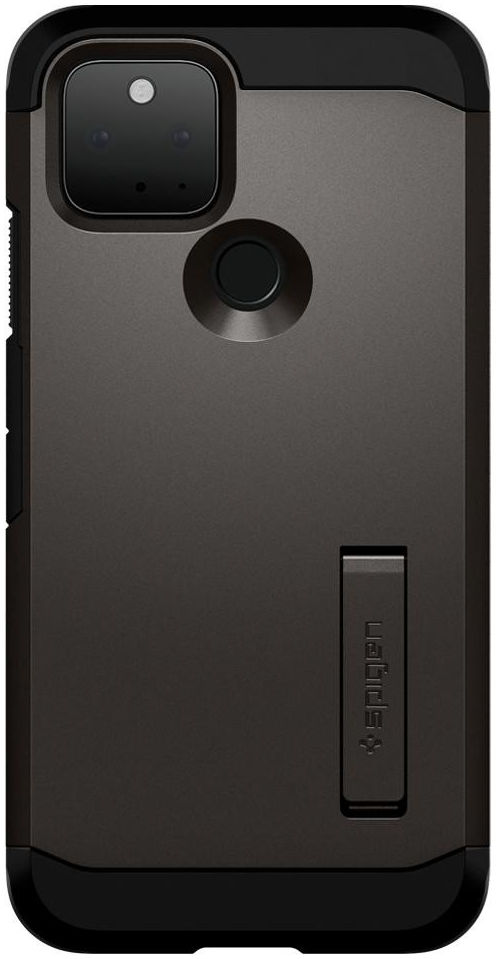 Spigen Tough Armor Google Pixel 5 Hoesje Gunmetal afbeelding 4