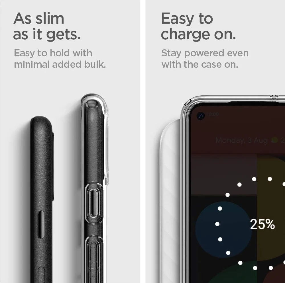 Spigen Crystal Hybrid Google Pixel 5 Hoesje Transparant afbeelding 3