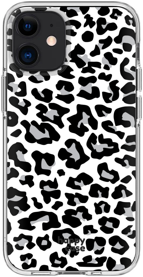 HappyCase Apple iPhone 12 Mini Hoesje Flexibel TPU Panter Print afbeelding 7