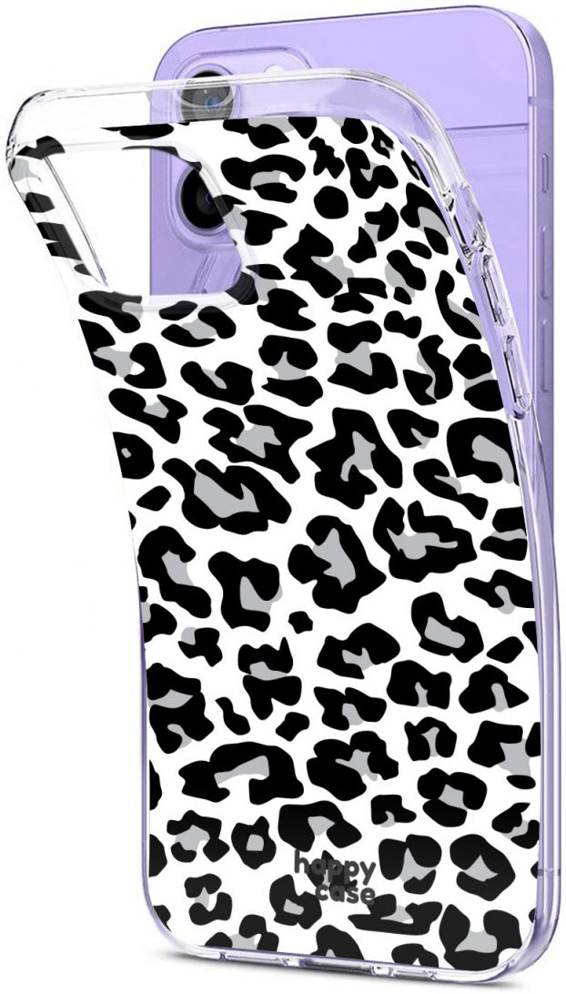 HappyCase Apple iPhone 12 Mini Hoesje Flexibel TPU Panter Print afbeelding 5