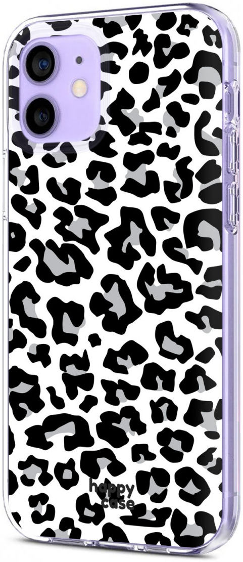 HappyCase Apple iPhone 12 Mini Hoesje Flexibel TPU Panter Print afbeelding 6