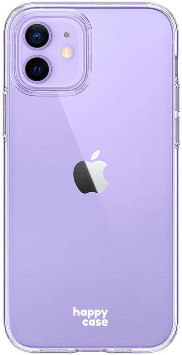 HappyCase Apple iPhone 12 Mini Hoesje Flexibel TPU Clear Print afbeelding 1