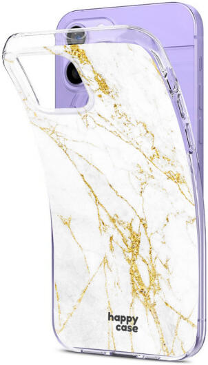HappyCase Apple iPhone 12 Mini Hoesje Flexibel TPU Wit Marmer Print afbeelding 8