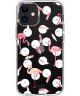 HappyCase Apple iPhone 12 Mini Hoesje Flexibel TPU Flamingo Print