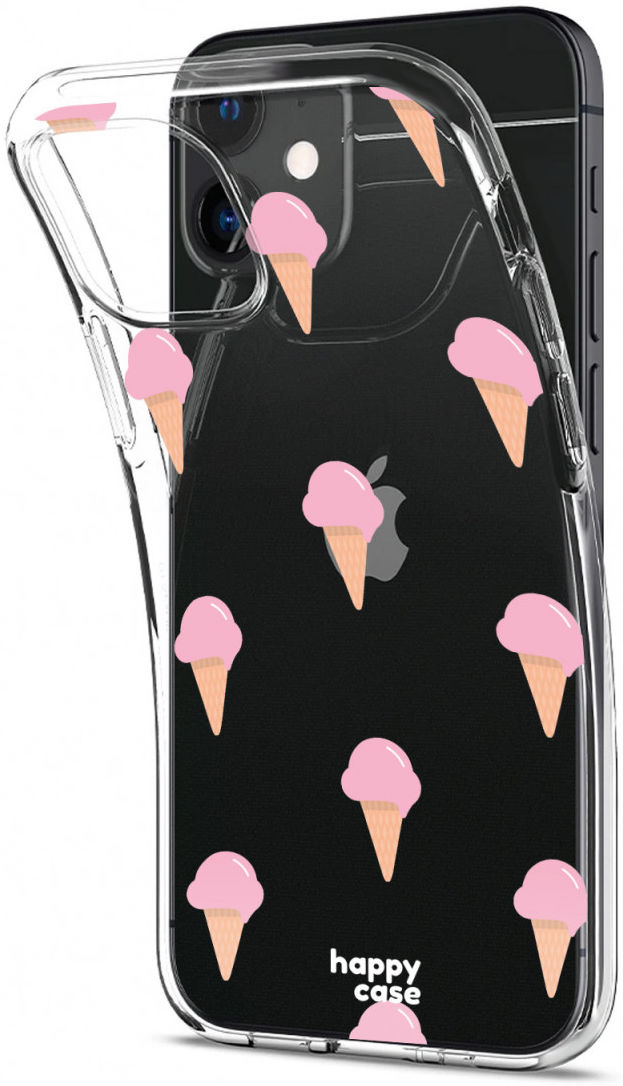 HappyCase Apple iPhone 12 Mini Hoesje Flexibel TPU Ijsjes Print afbeelding 6