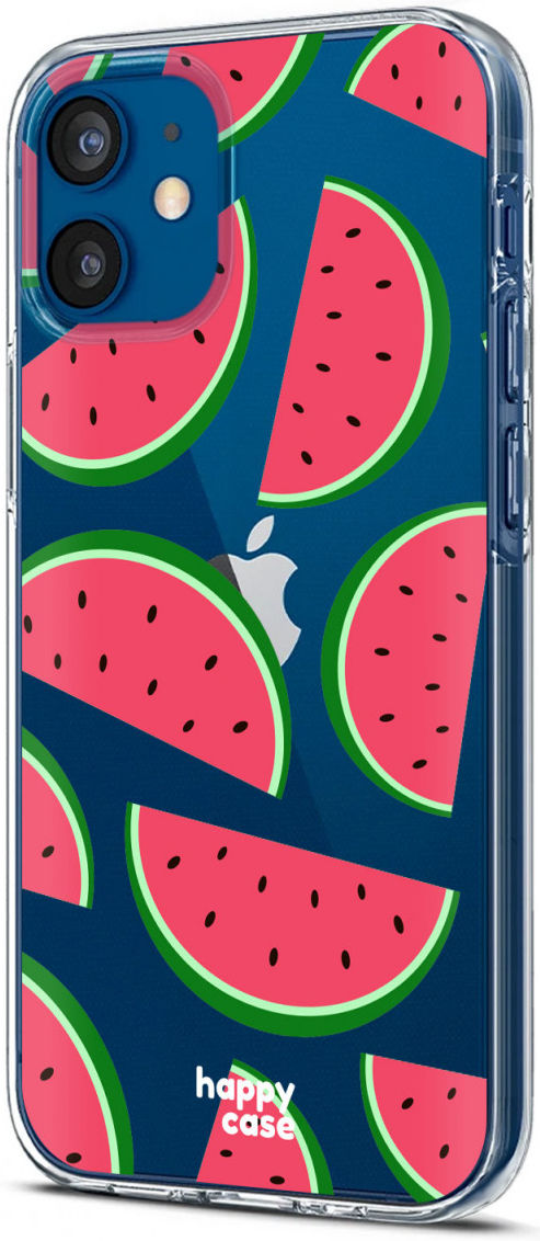 HappyCase Apple iPhone 12 Mini Hoesje Flexibel TPU Watermeloen Print afbeelding 7