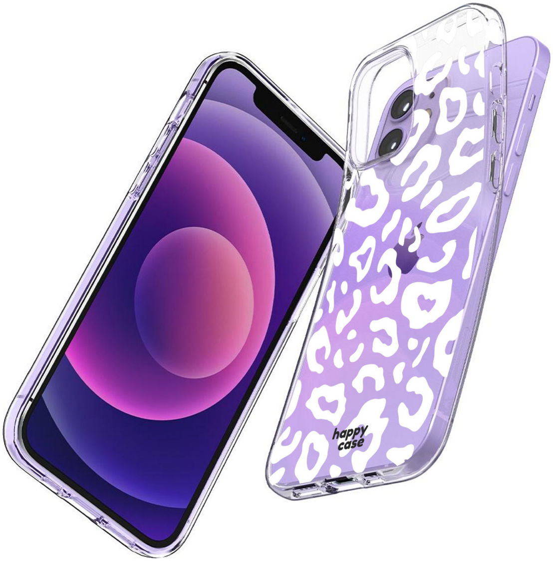 HappyCase iPhone 12 / 12 Pro Hoesje Flexibel TPU Luipaard Print afbeelding 10