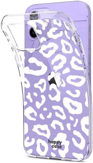 HappyCase iPhone 12 / 12 Pro Hoesje Flexibel TPU Luipaard Print afbeelding 11