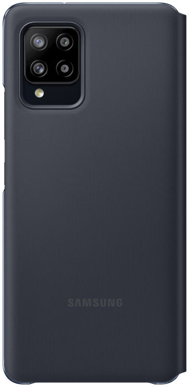 Origineel Samsung Galaxy A42 Hoesje Smart S View Cover Zwart afbeelding 4
