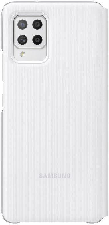 Origineel Samsung Galaxy A42 Hoesje Smart S View Cover Wit afbeelding 4