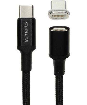 4smarts Magnetische 1.8 meter USB-C naar USB-C Oplaad en Data Kabel 5A Kabels