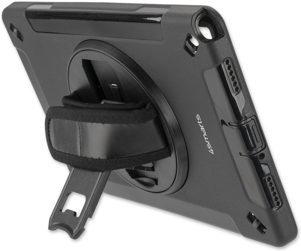 4smarts Rugged GRIP Samsung Galaxy Tab A7 (2020 / 2022) Hoes Zwart afbeelding 2