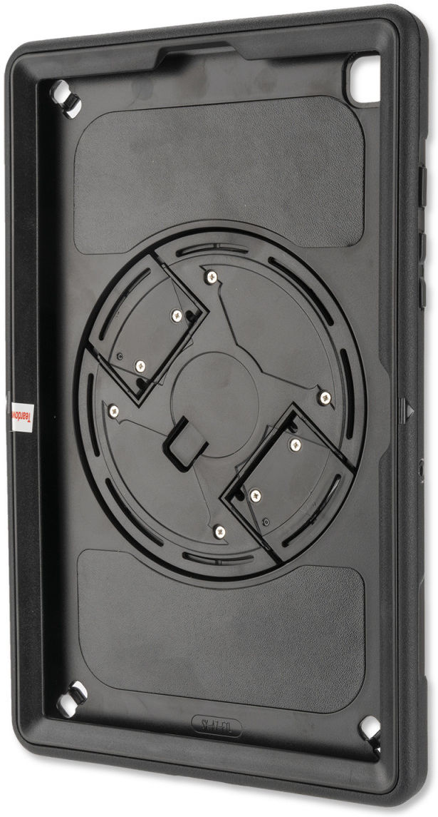 4smarts Rugged GRIP Samsung Galaxy Tab A7 (2020 / 2022) Hoes Zwart afbeelding 4