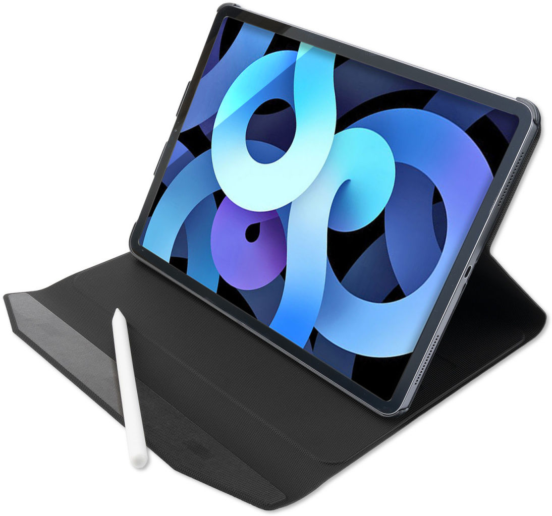 4smarts DailyBiz Apple iPad Air 2020 / 2022 Hoes Book Case Zwart afbeelding 1