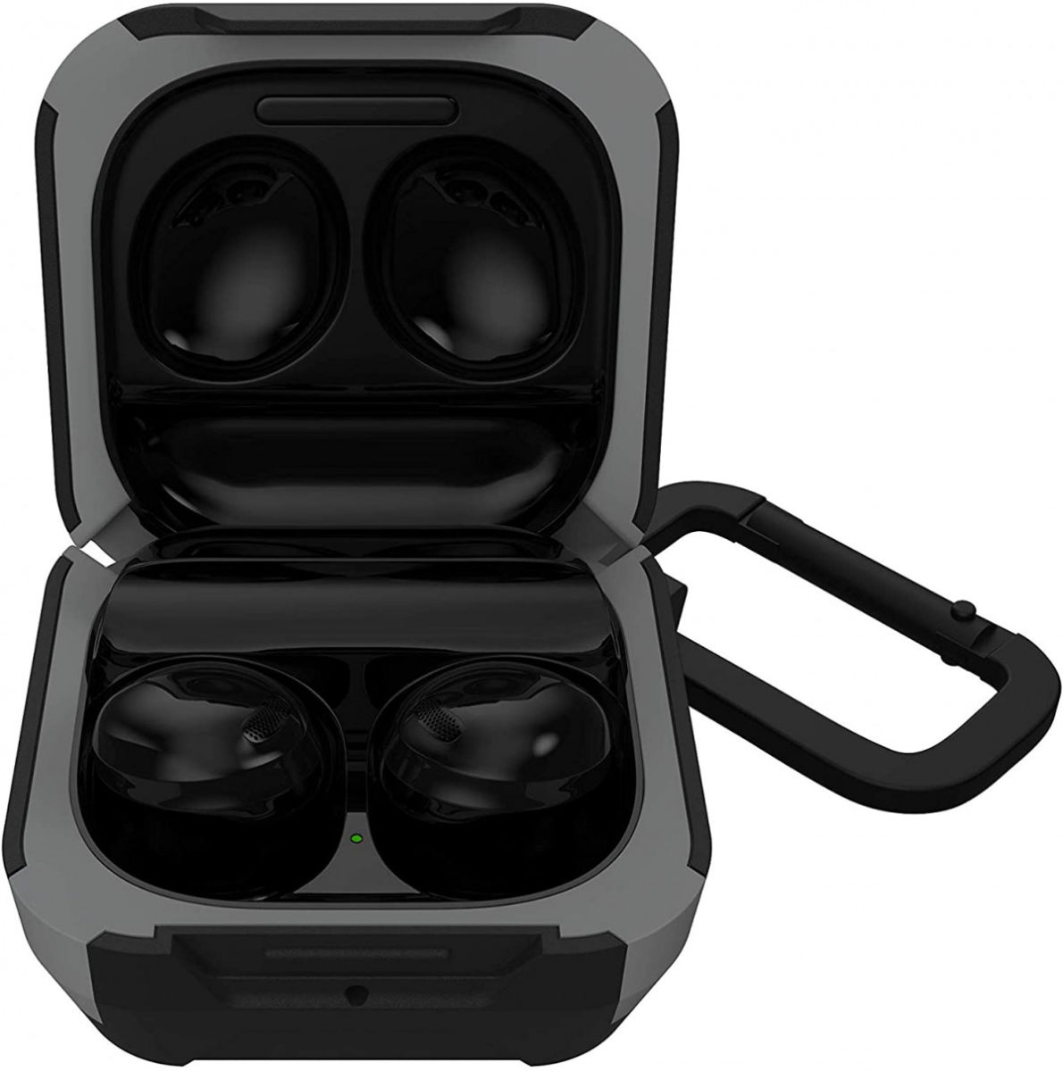 UAG Samsung Galaxy Buds Live/Pro/Buds 2 Hoesje Hard Case Zwart/Grijs afbeelding 2