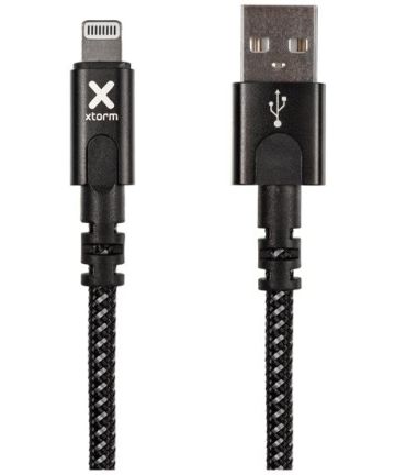 Xtorm Original 60W Gevlochten USB naar Lightning Kabel 3 Meter Zwart Kabels