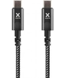 Xtorm Original USB-C 60W Gevlochten Power Delivery Kabel 2 Meter Zwart