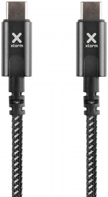 Xtorm Original USB-C 60W Gevlochten Power Delivery Kabel 2 Meter Zwart afbeelding 1