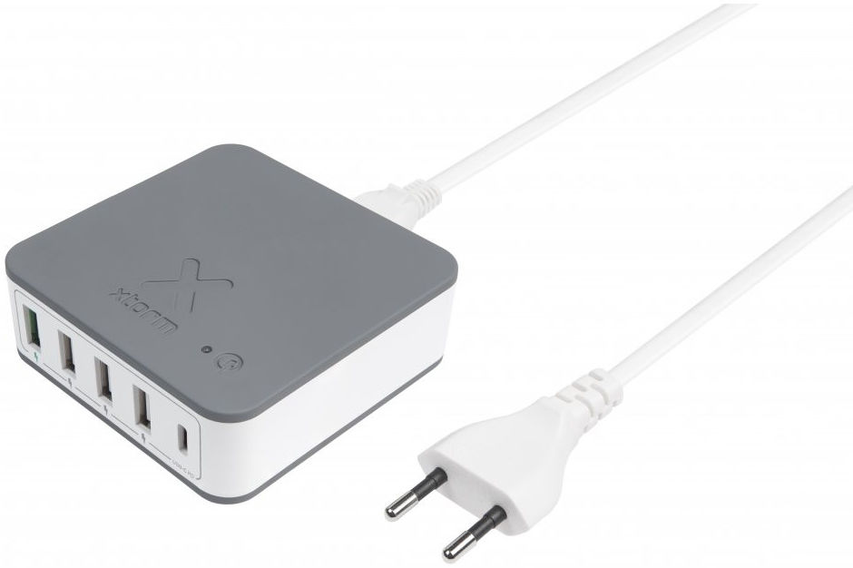 Xtorm Cube Pro Power Hub Oplader 40W met 4 USB Poorten en USB-C afbeelding 1