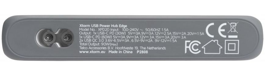 Xtorm Power Hub Edge Laadstation Oplader met 4 Poorten afbeelding 6