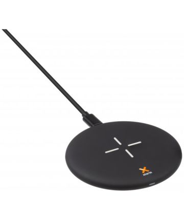 Xtorm Wireless Charger Pad Solo met Fast Charge Oplader Zwart Opladers