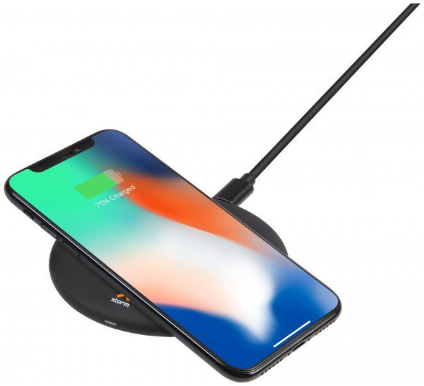 Xtorm Wireless Charger Pad Solo met Fast Charge Oplader Zwart afbeelding 3