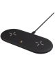 Xtorm Wireless Charger Pad Twin met Fast Charge Oplader Zwart