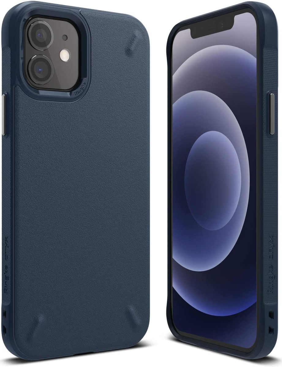 Ringke Onyx Apple iPhone 12 Mini Hoesje Flexibel TPU Blauw afbeelding 1