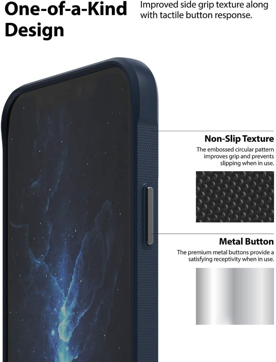 Ringke Onyx Apple iPhone 12 Mini Hoesje Flexibel TPU Blauw afbeelding 6