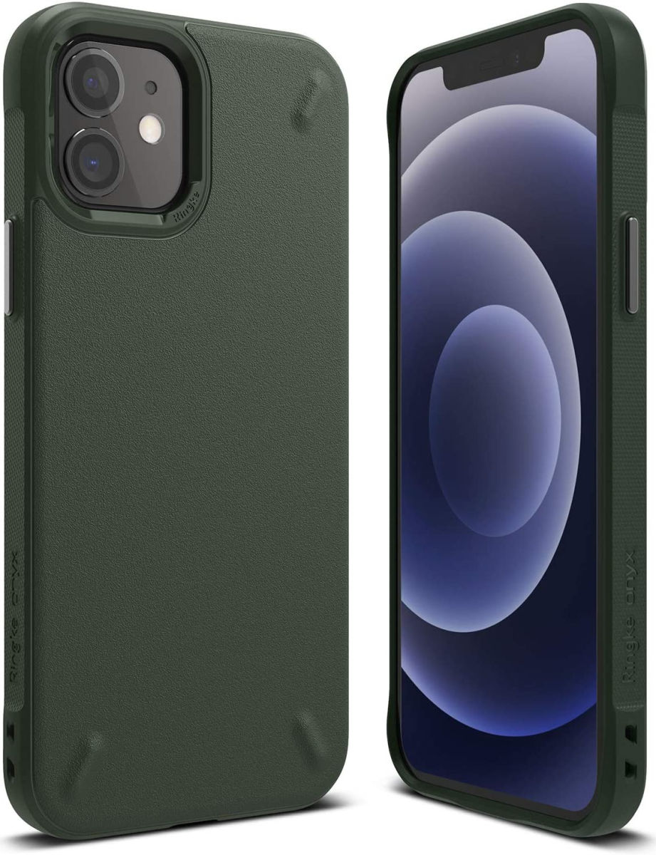 Ringke Onyx Apple iPhone 12 Mini Hoesje Flexibel TPU Groen afbeelding 1