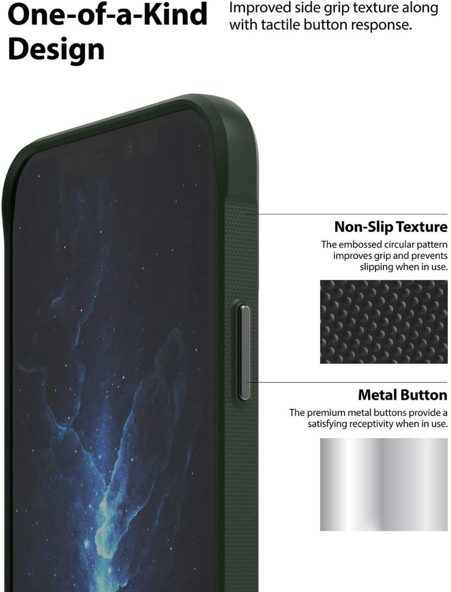 Ringke Onyx Apple iPhone 12 Mini Hoesje Flexibel TPU Groen afbeelding 6