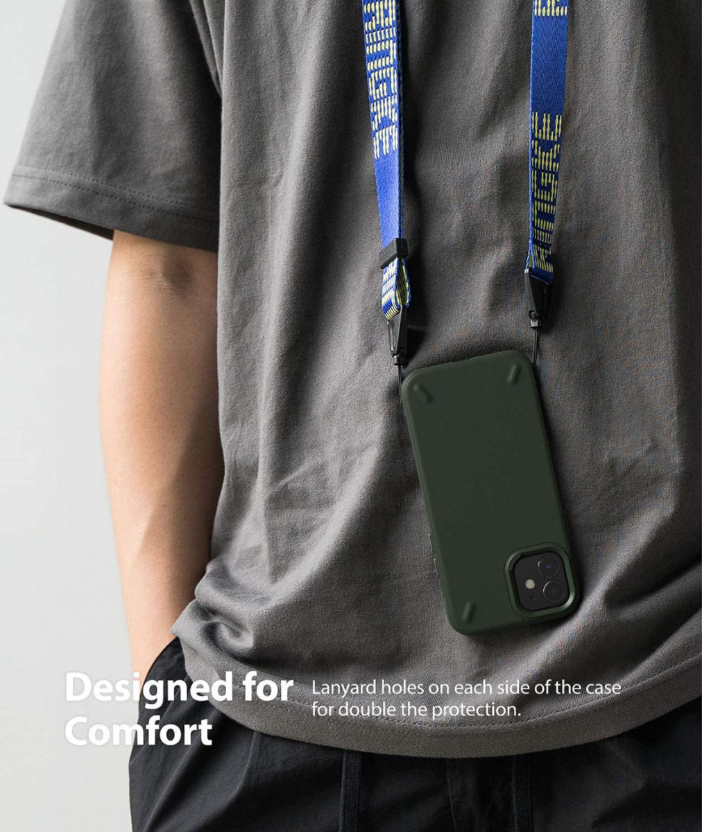 Ringke Onyx Apple iPhone 12 Mini Hoesje Flexibel TPU Groen afbeelding 8